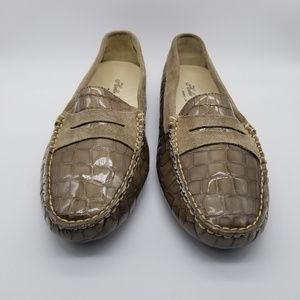 HELLE comfort - Ilana Taupe Croco size 37EU/7US